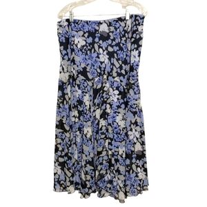 🎟️BOGO FREE🎟️ Newsworthy Floral Full Skirt Sz XL